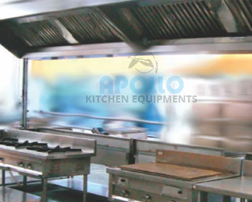 exhaust hood for commercial kitchen