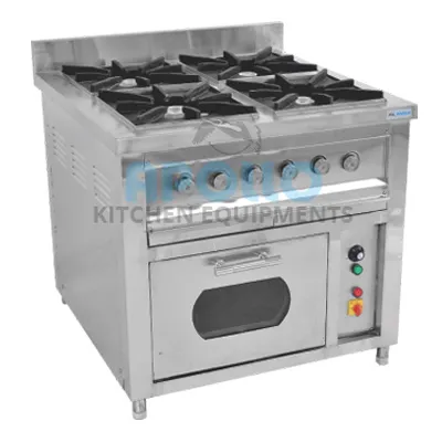 four burner range with oven,4 burner commercial gas stove price in india