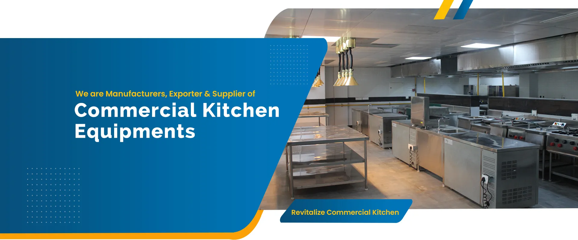 Cafeteria Kitchen Equipment Manufacturer